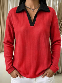 Rosso con Collo Nero